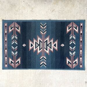 Southwestern Aztec Print 2'x3' Native American Rug Entryway Kitchen